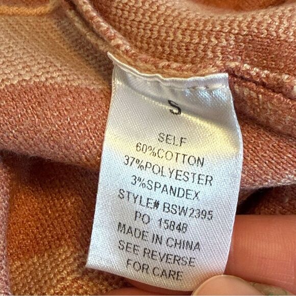 Altar’d State Anna Floral Flare Pants in Terracotta Size Small - Picture 7 of 7